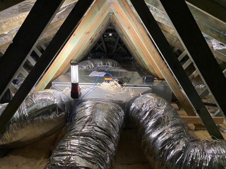 installing ducted aircon inside the ceiling